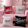 Популярные бренды Kiehl's Чехол-подушка Удобный Двусторонний Чехол для Подушки Идеально для Автомобиля Дивана Спальни и Многого Другого