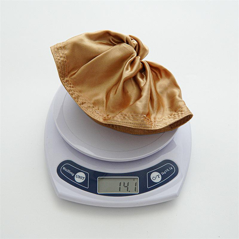 Oversized Solid Color Scrunchies Korean Satin Large Elastic Hairbands Hair Rings Rubber Band For Women Ponytail Hair Accessories