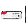 MONAMI Plus Pen 3000 Felt Tip Pens, Fine Point (0.4mm), Fine Liner, Black, 12-Count