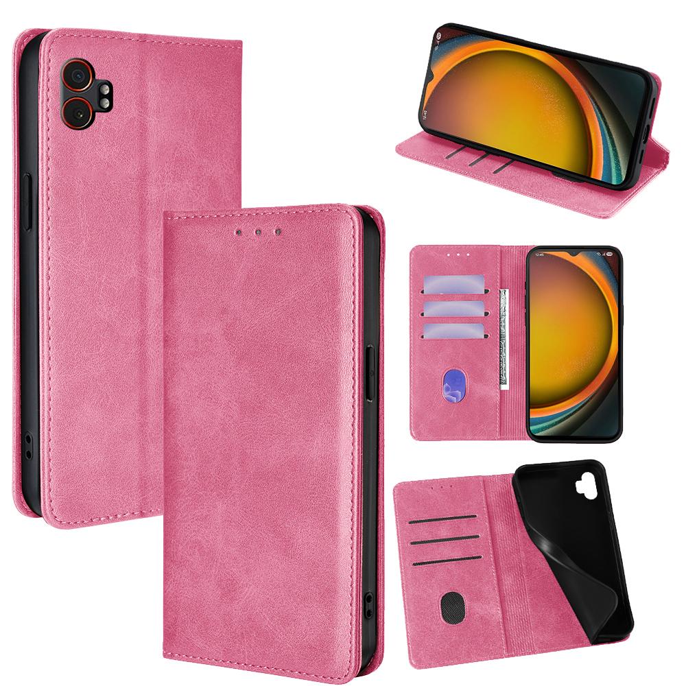 Чехол-кошелек для Samsung Galaxy Xcover 7 Pro, Бизнес-чехол-книжка с магнитной застежкой из кожи для Samsung Xcover 7 Pro, Ударопрочный чехол