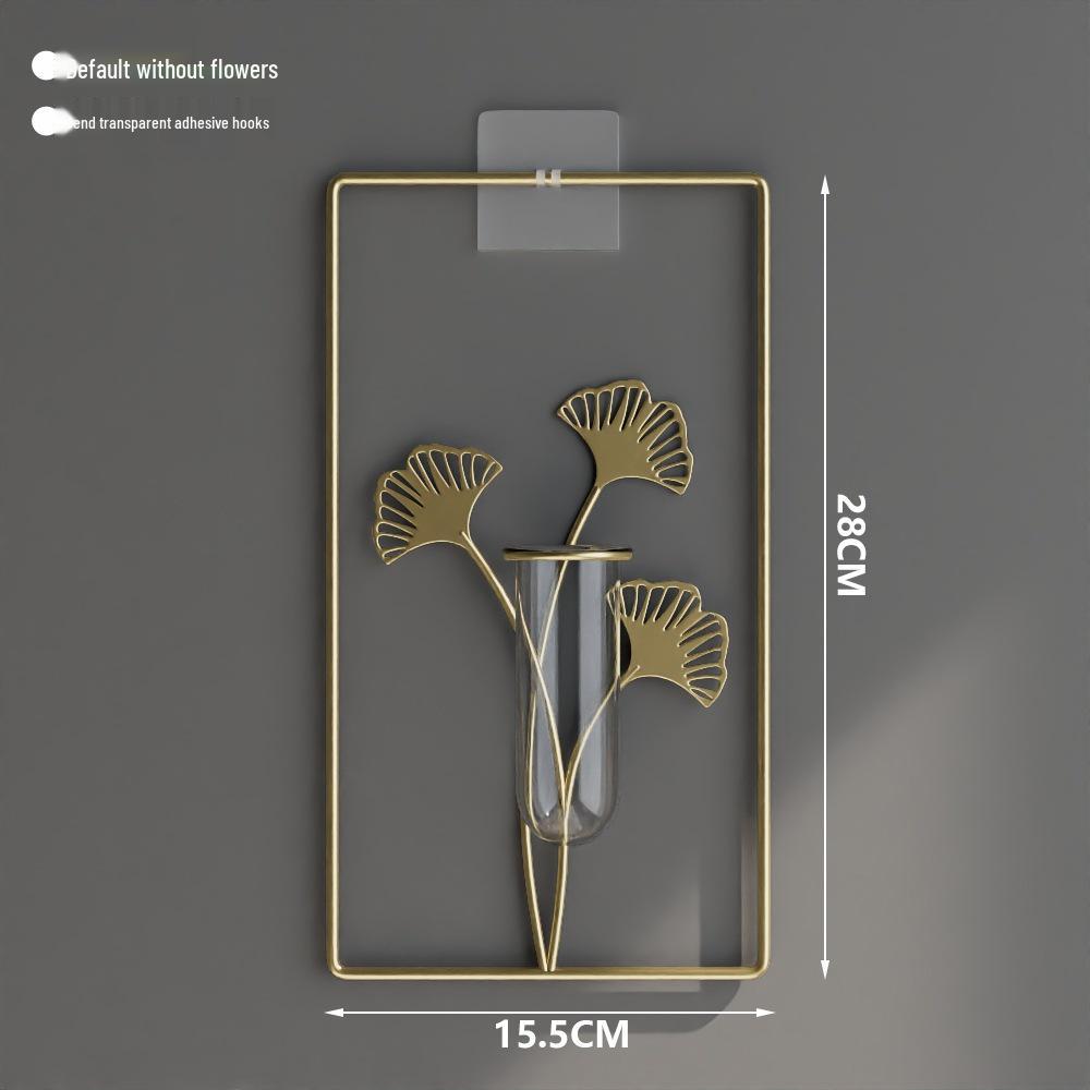 Настенная гидропонная ваза в скандинавском стиле люкс – Современный декор для гостиной без сверления