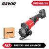 NAWIN 125mm Cordless Angle Grinder Grinding Machine Cutting Electric Angle Grinder Grinding Brushless Power Tool