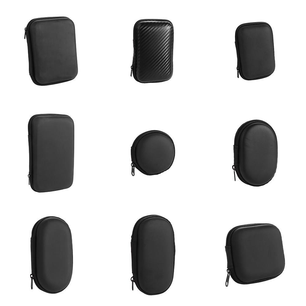 Accessory Coin Purse Mobile Hard Disk Case Zip Lock Case Data Cable Bag Earphone Bag EVA Zipper Bag