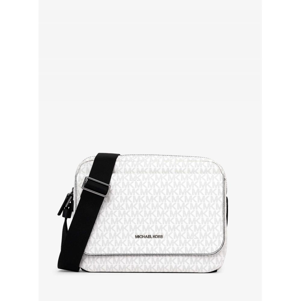 Michael Kors Cooper Flap Camera Bag 37u0scom0b3535 Bright White