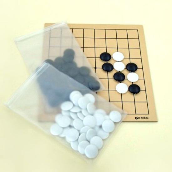 Набор для игры Го от Японской ассоциации Го Go Lab Начните с доски 9x9 и камней Набор для игры Го на обороте Набор для начинающих! (9x9 (7x7