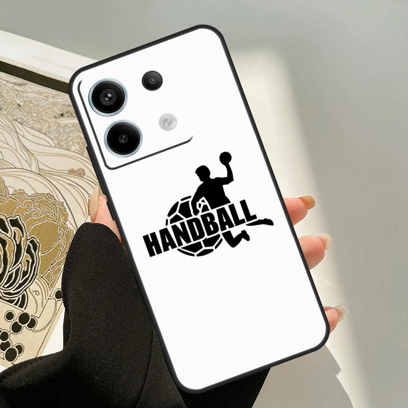 Handball Sport Case For Xiaomi Redmi Note 13 12 11 9 10 14 Pro 9S 10S 11S 12S Redmi 13C 10C 12C 14C Cover