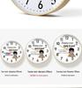 Radio-Controlled School Wall Clock for Classroom and Children's Bedroom