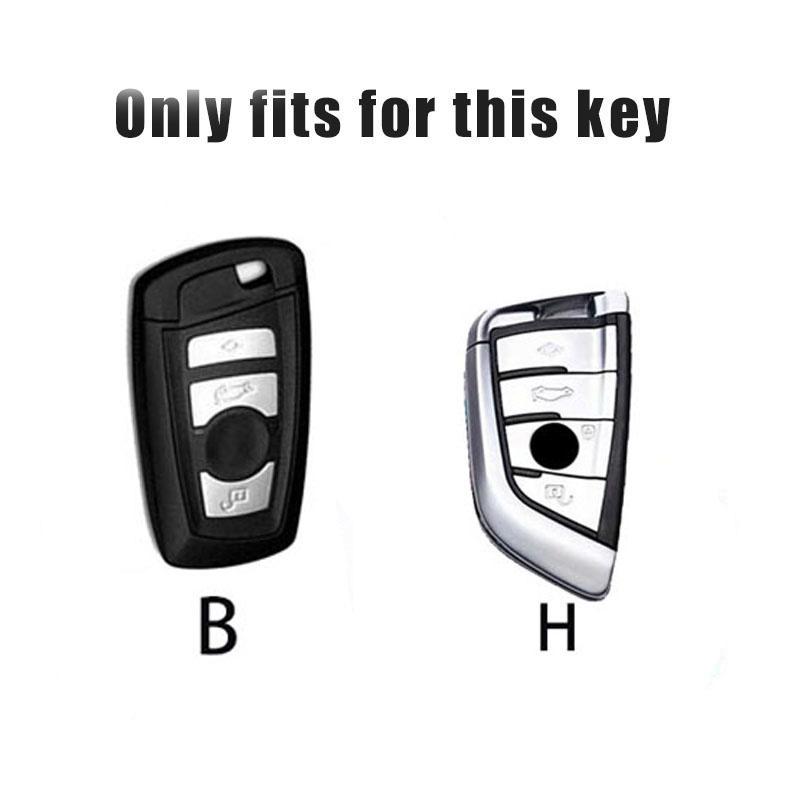 KXUOB1 Hot 2025 Gradient Car Creative Styling Key Cover Case TPU Shell For BMW 530i 550i 320i F30 F20 F10 F18 F22 F01 X3 X4 F06 F02 M3