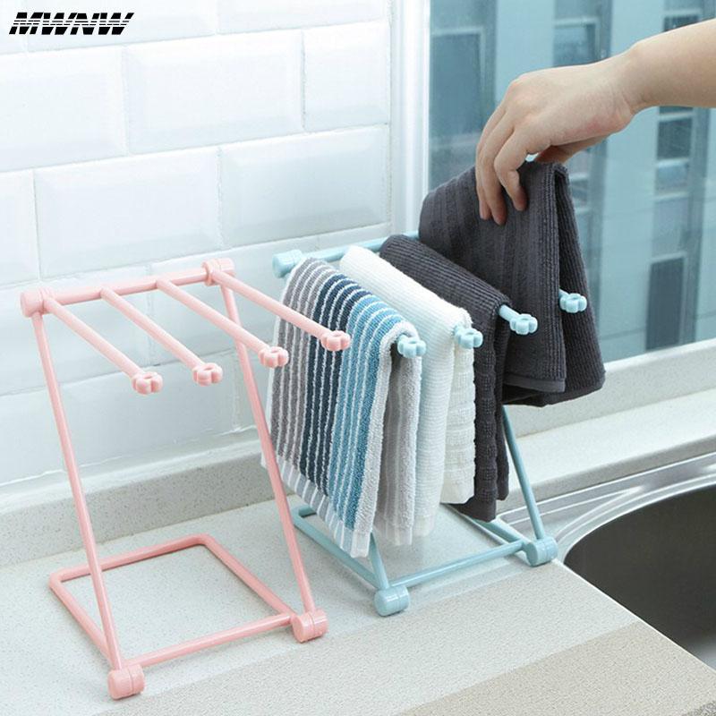Настольный складной вертикальный держатель для полотенец для мытья посуды, держатель для бутылочек для кормления, держатель для тряпок, полка для хранения кухонных принадлежностей, гаджетов