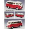Масштаб 1/24 Welly 1963 Volkswagen T1 Bus, модель автомобиля из сплава, литье под давлением, металлические игрушечные автомобили, модель автомобиля, коллекция высокой имитации, детские подарки