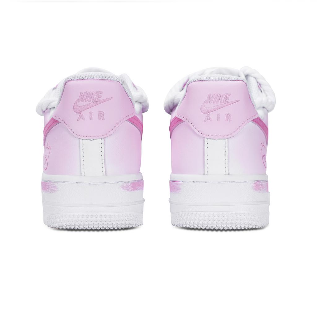 Nike Nike Air Force 1 Пятачок Нескользящие Износостойкие Нескользящие Износостойкие Низкие Скейтбордические Кроссовки DD8959-100(Команда883-)