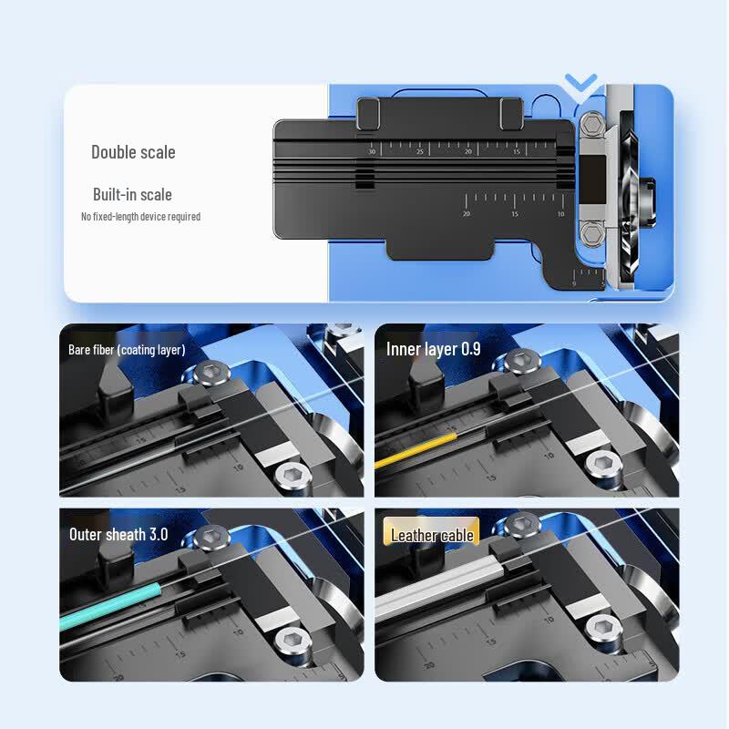 SAMZHE High-Precision Fiber Optic Cleaver