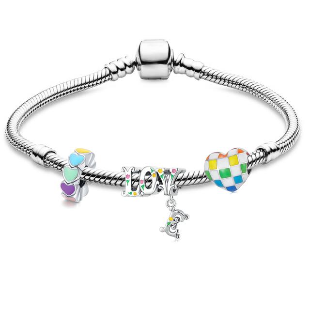 Высокое качество Хэллоуин тыква летучая мышь призрак подвески бусины кулон с подвесками браслеты для женщин детские украшения