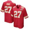 Chiefs Embroidered Football Jerseys: Kelce, #1, #10, #15, #87, #95