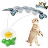 Cat Toys Rotating Colorful Butterfly Funny Pet Seat Scratchtoy For Cats Kitten JM08