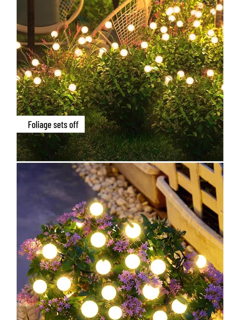 Outdoor Rainproof Solar Firefly Garden Lights