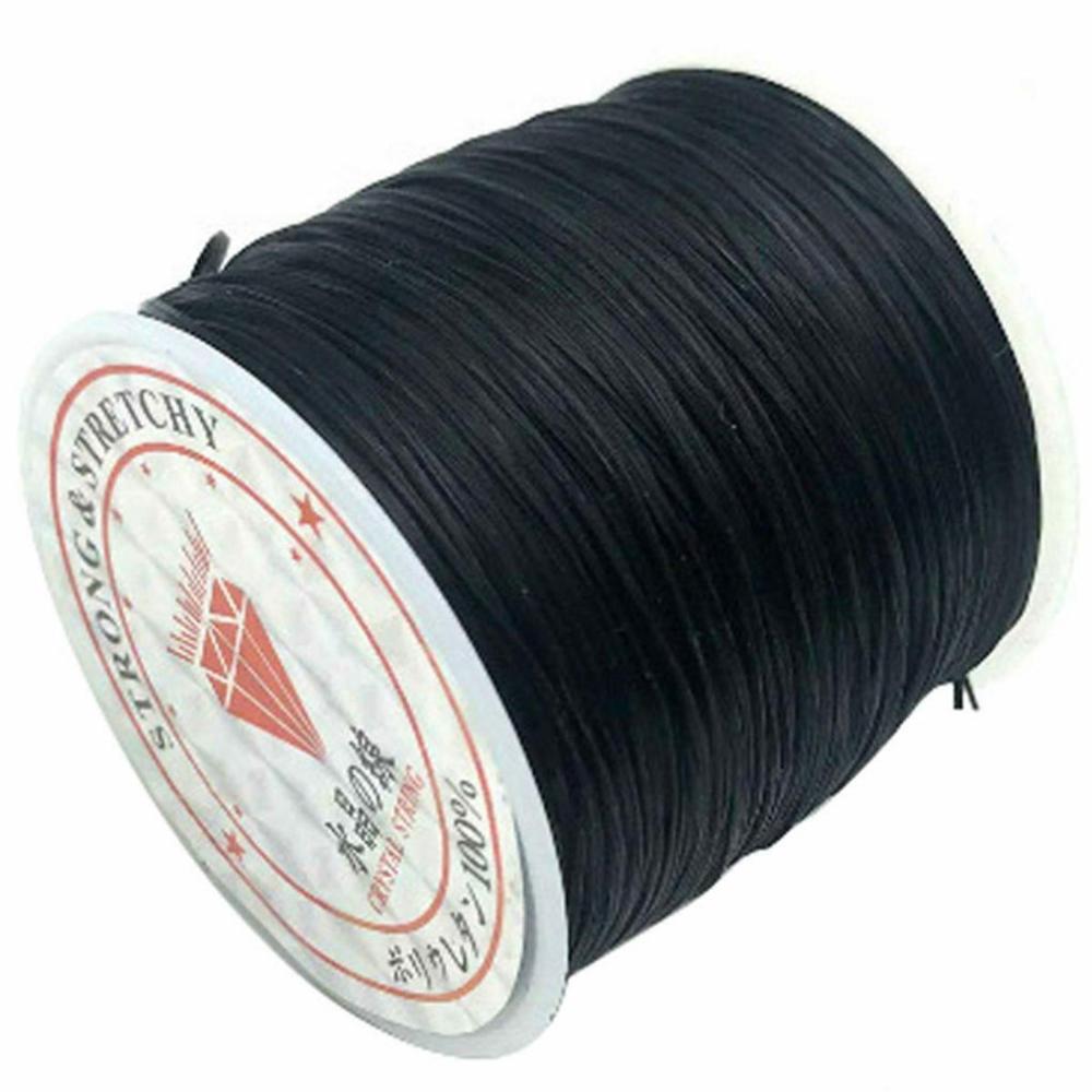60m Jewellery Making Elastic Strong Rope Stretch Cord Bracelet String Fibre Wire Beading Thread