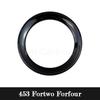 Car Interior Exterior Decoration Protective Cover ABS Black Sticker For Mercedes Smart Fortwo Forfour 453 Modified Accessories