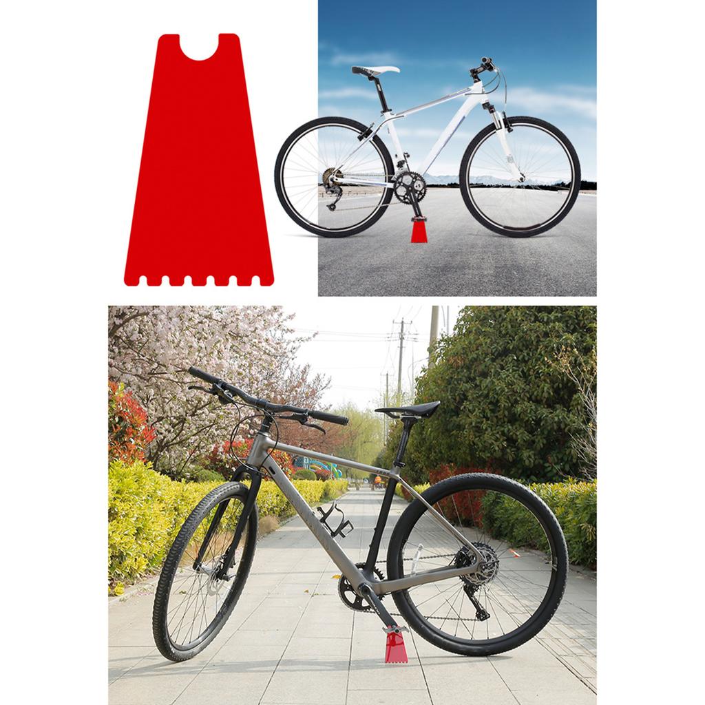 Bike Kickstand Mountain Road Bike Transparent Display Stand Bike Folding Bike Parking Stand Cycling Supply