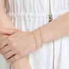 Mcel 14K Stellalink Two-Line Bracelet