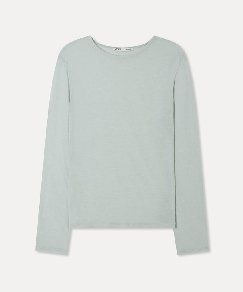 MIXXO Прозрачная футболка с длинным рукавом_Miwlwg408A