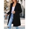 Autumn and Winter Large Size Woolen Coat for Women One Button Woolen Coat Cardigan