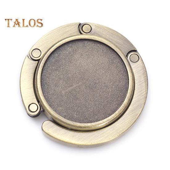 Складной крючок для сумки с магнитом, противоскользящий дизайн, универсальная совместимость, экономящий место металлический крючок для сумки, вешалка для кошелька