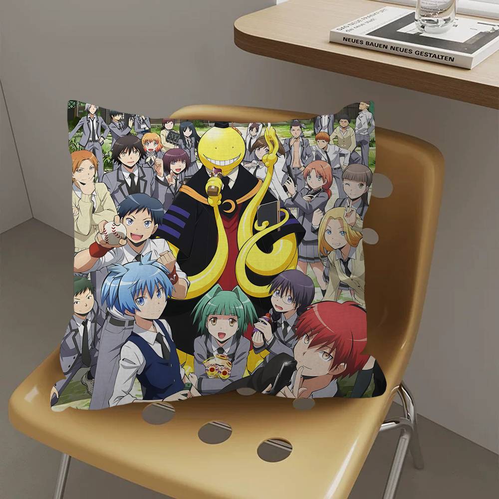 A-Assassination Classroomes Pillow Gift Home Office Decoration Pillow Bedroom Sofa Car Cushion Coverpillow Case