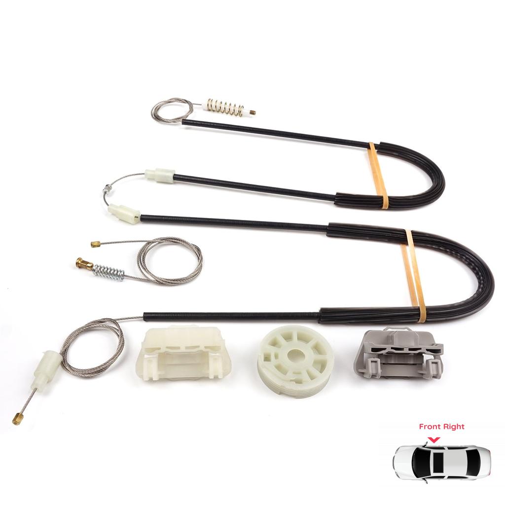 EWR551 Electric Power Window Regulator Repair Set Front Right Door for Ford Focus MK1 1998-2007 2/3 Door Hatchback Coupe 1331618