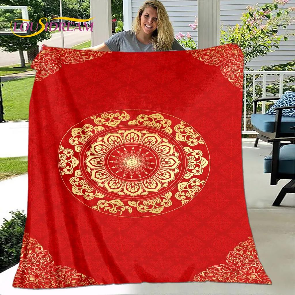3D классическое одеяло в китайском стиле, фланелевое одеяло, теплое одеяло для дома, гостиной, спальни, кровати, дивана, пикника, ребенка