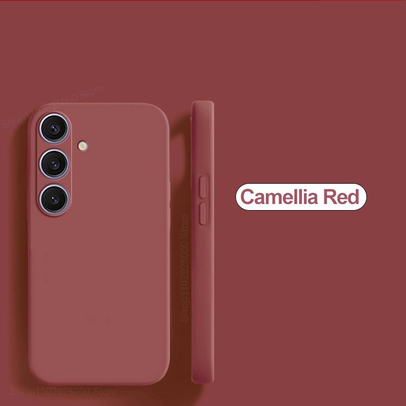 For S24 S23 Ultra Case Liquid Silicone Soft Back Cover Phone Cases For Samsung Galaxy S24 S 24 S23 S22 Ultra Plus S24Plus S24Ultra