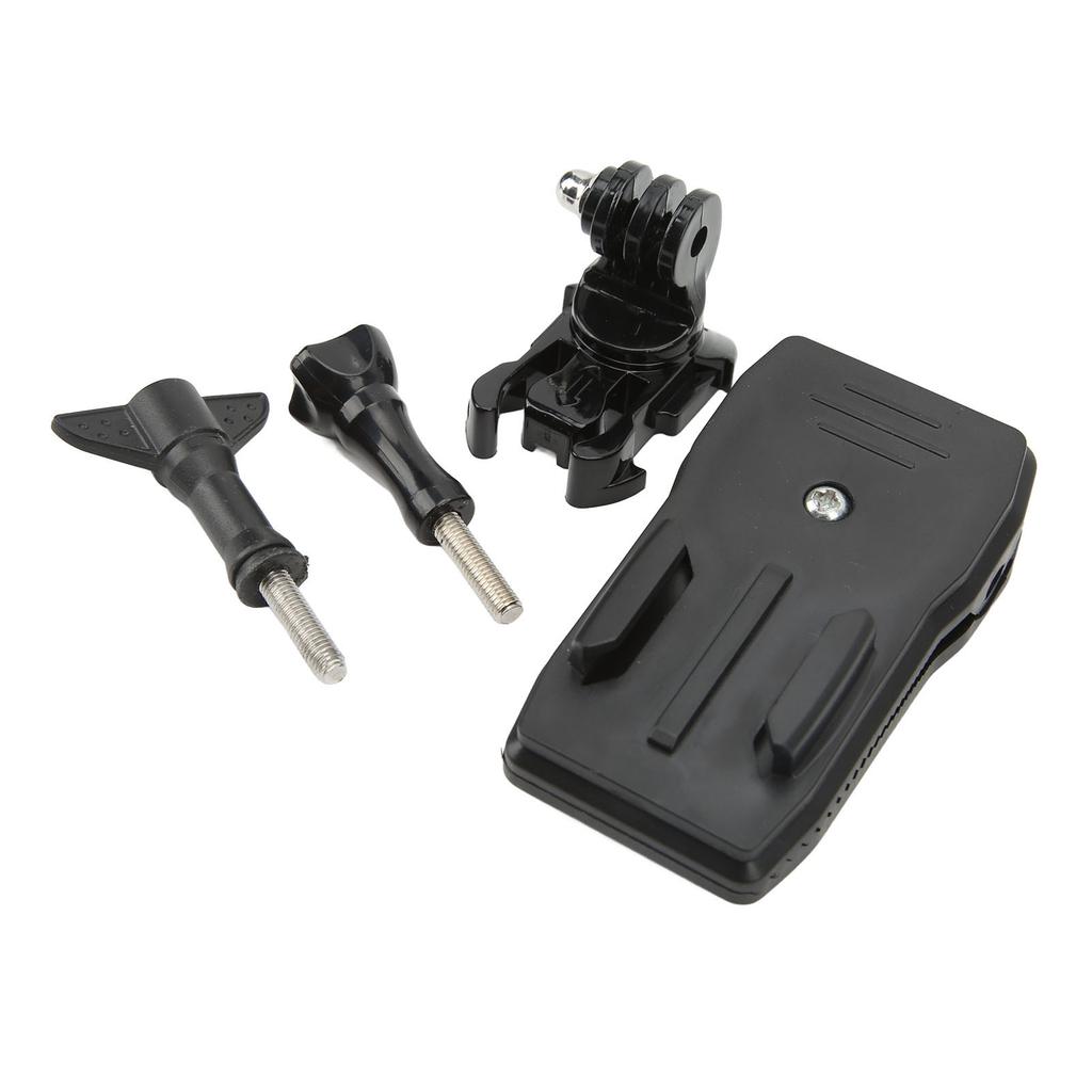 Зажим для рюкзака для экшн-камеры, вращающийся на 360 градусов, фиксирующий ремень рюкзака с функцией быстрого отсоединения