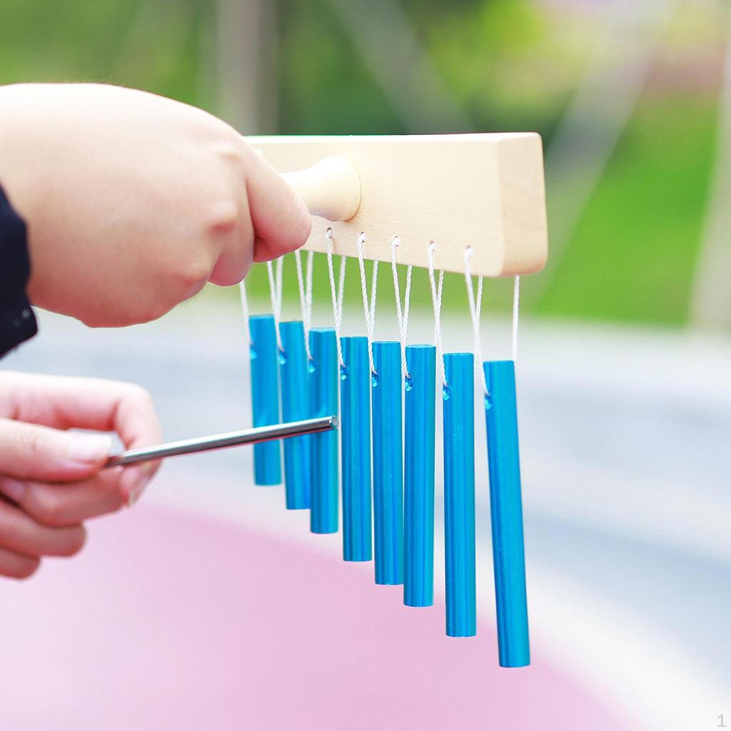 Desktop Wind Chime for Office and Home Use Musical Teaching Tool Kids