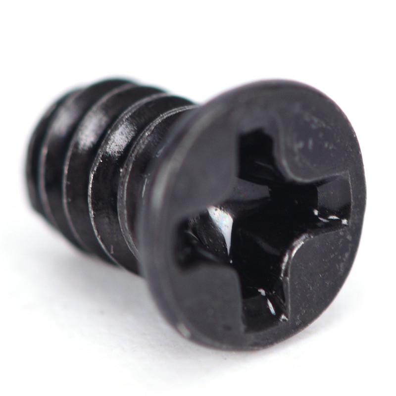 100Pcs 3.5" Hard Drive Hdd Tray Computer Chassis Hard Disk Black Screw For Pc