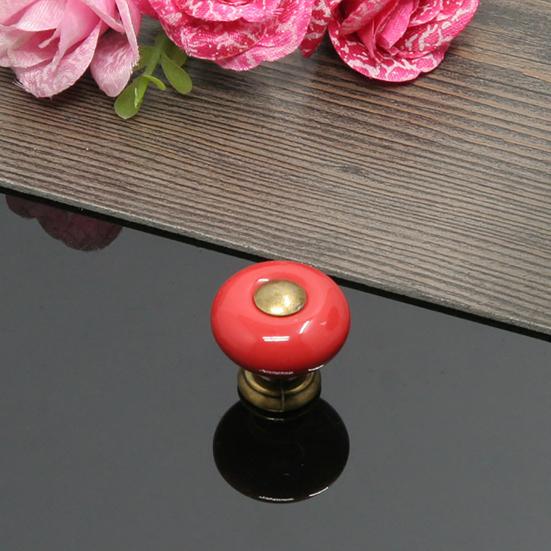 Ручка для выдвижения ящика, одно отверстие, широкое применение, керамическая, устойчивая к царапинам ручка для шкафа, ручка для кухни