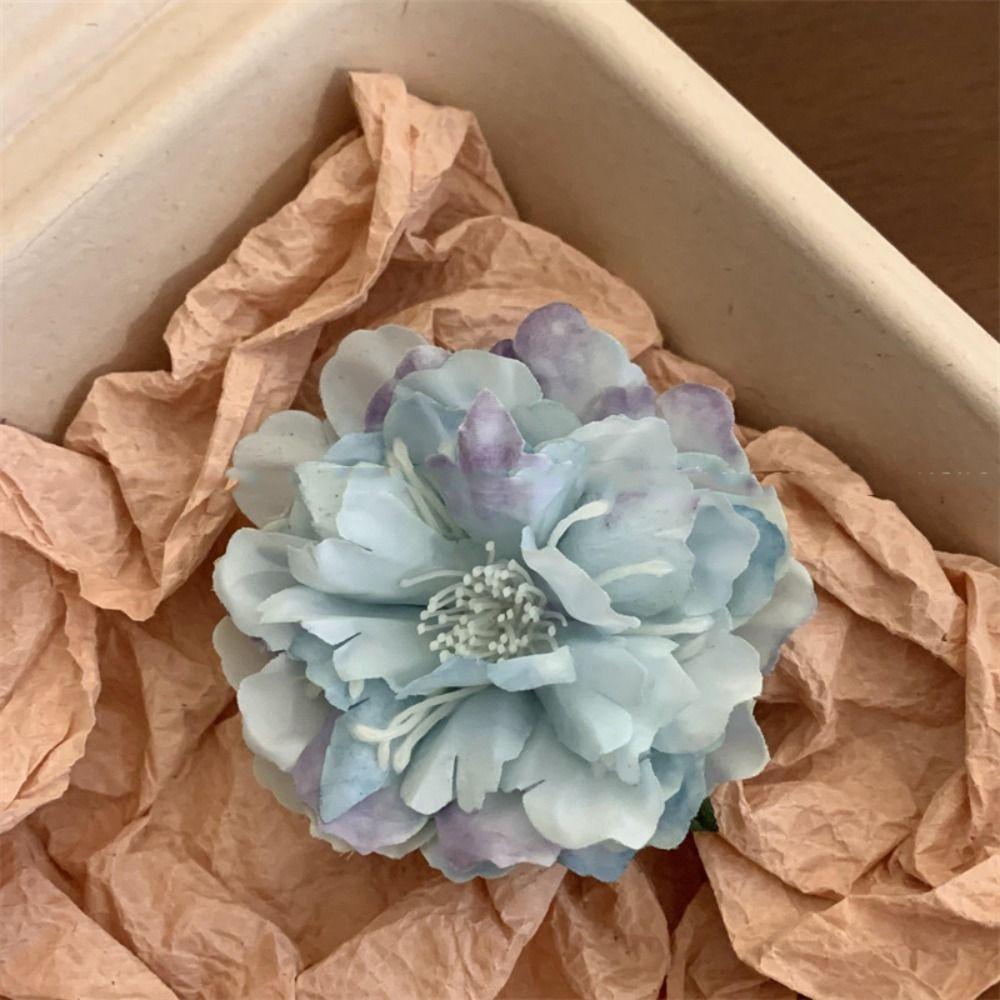 Korean Style Flower Hair Clip Bohemian Style Girl Hair Clip Simple Rose Hairpin Girl