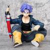14 см Аниме Dragon Ball Z Супер Сайян Транкс Сидящая версия. ПВХ Фигурка Статуя Коллекция Игровая Модель Детские Игрушки Кукла Подарки