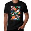 Orange Blossom T-Shirt Holiday All Match T-Shirt