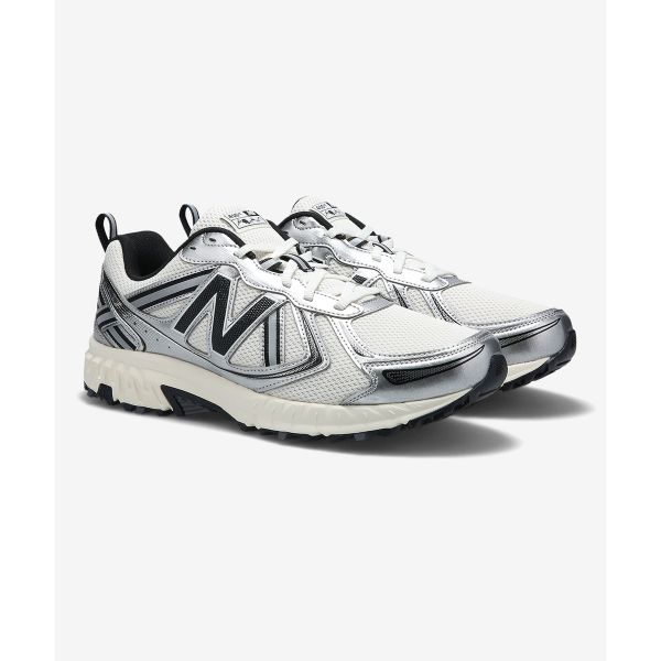 New Balance T410 Классическая Мода Универсальная Изысканная Амортизация Низкие Тренировочные Кроссовки Унисекс Кроссовки Серебристый Черный MT410GC5