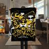 1 шт. Фланелевое одеяло с принтом Wu-Tang Clan, Высокое качество, Удобное для всех сезонов, Декор для дома, Тепло и комфорт