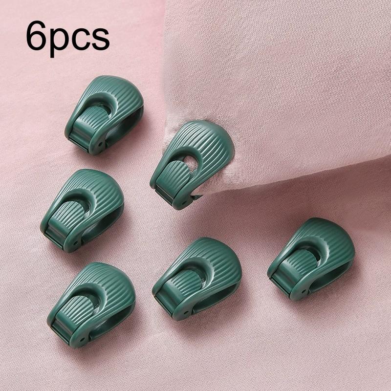 Bed Sheet and Blanket Holder. Adjustable Buckle Gap for Clipping Curtains/clothes. Suitable for Objects of Different Thicknesses