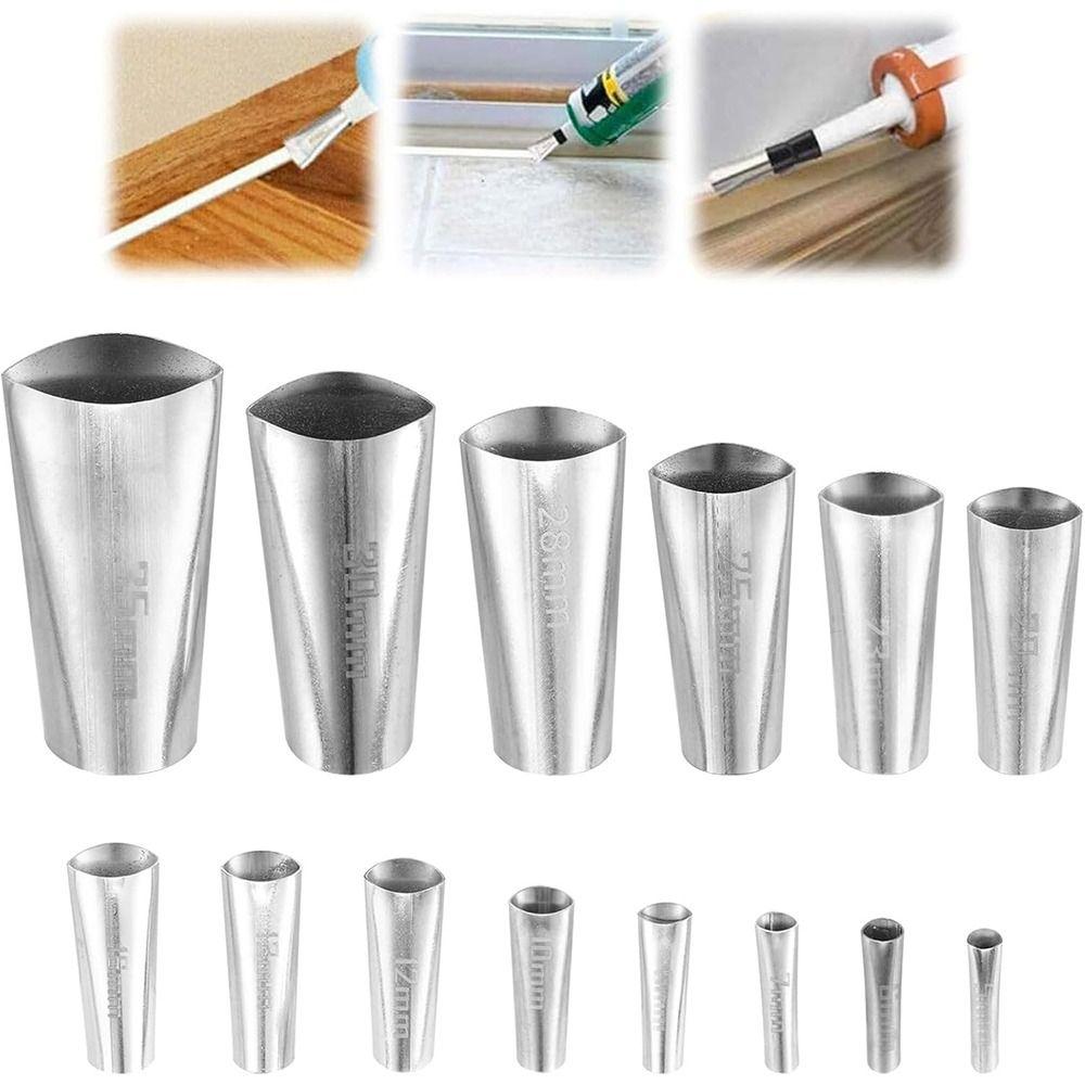 5-35MM Caulking Nozzle Reusable Silicone Sealant Nozzle Sealant Finishing Tool  Kitchen Bathroom