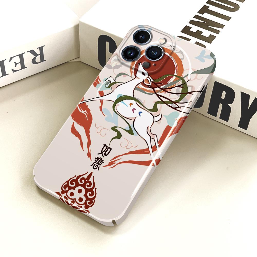 Универсальный чехол для телефона с пленкой и мультяшным модным дизайном, твердый чехол с полным покрытием, защитный чехол для камеры для iPhone, Samsung, Xiaomi, Poco, Redmi, Huawei, Honor