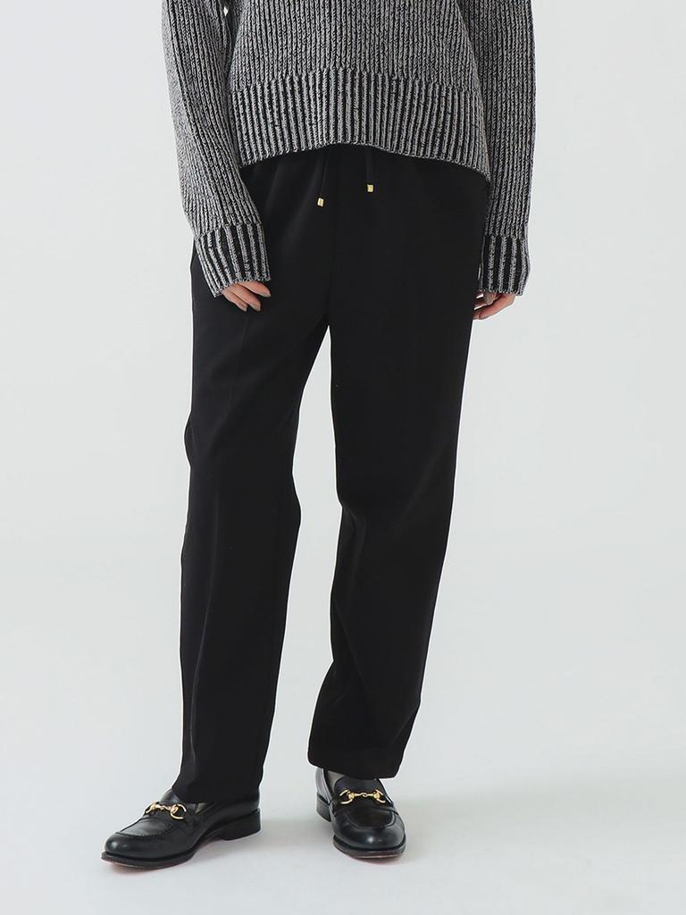 В:MING LIFE STORE by BEAMS Женские легкие брюки с флисовой подкладкой, размер S, черный