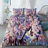 Hot Sale Anime G-Genshin Impac Bedding Set Duvet Cover Pillowcase Youth Kids Girl Boys Birthday Bedroom Decoration Full Size