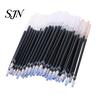 Smooth Writing Gel Ink 50PCS 0.5mm Pen Refills, Needle And Conical Tip Universal Replacement Calligraphy Practice Inserts Pigment Based for