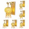 New Chinese Style Pavilion Fridge Magnet Hanging Ornament Festival Housewarming Birthday Gift