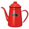 Kalita Кофейник узкий, эмаль, носик, 1 л, красный, #52111