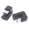 180-градусный прямоугольный USB-адаптер USB 3.1 типа C «папа-мама» USB-C