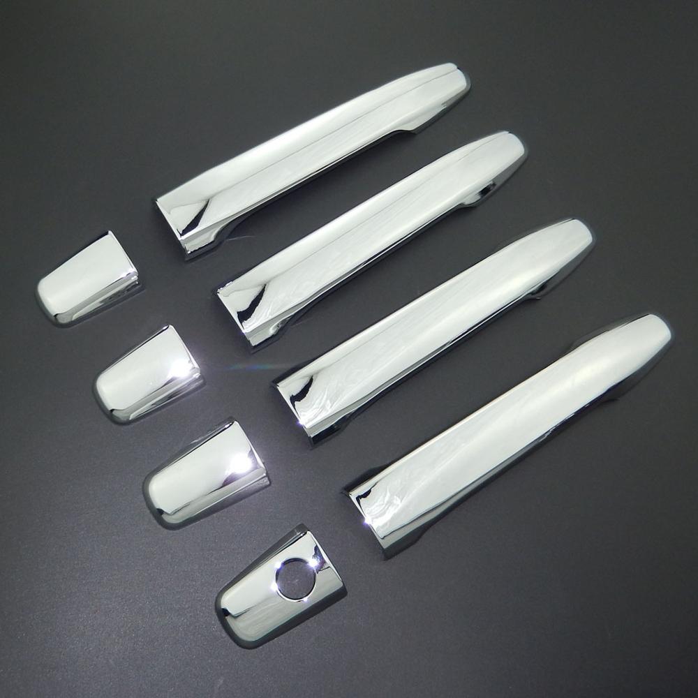 Для Mitsubishi RVR/ASX 2010-2016 ABS хромированная крышка боковой дверной ручки и дверная чаша, отделка, Стайлинг автомобиля 2011 2012 2013 2014